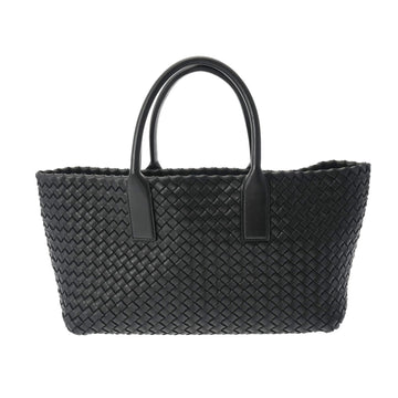 BOTTEGA VENETA 730297 Unisex,Women Intrecciato Handbag,Pouch Black
