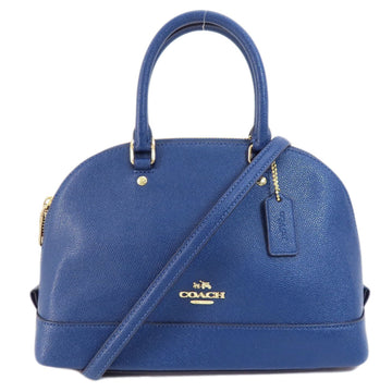 COACH F57555 Handbag Leather Women's
