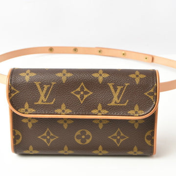 LOUIS VUITTON Waist Bag/Pouch/Pochette/ Pochette Florentine Belt XS Size Set [sold separately] M51855 Monogram
