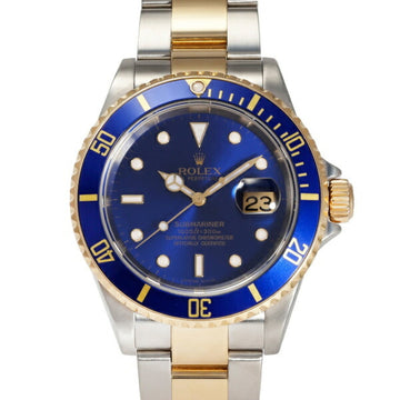 ROLEX Submariner Date 16613 Blue Dial Men's Watch
