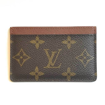LOUIS VUITTON Business Card Holder/Card Case Porte Carte Sample Monogram M61733