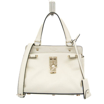 VALENTINO GARAVANI Garavani Joylock Handle Bag PW2B0A55VSL Women's Leather Handbag,Shoulder Bag Off-white