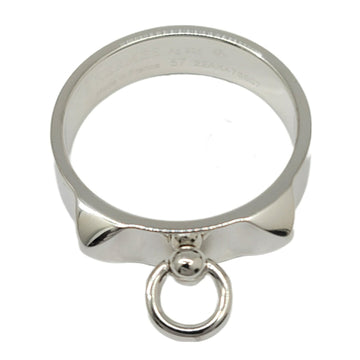 HERMES Collier de Chien Ring #57 Size 16.5 Silver 925 Men's Women's