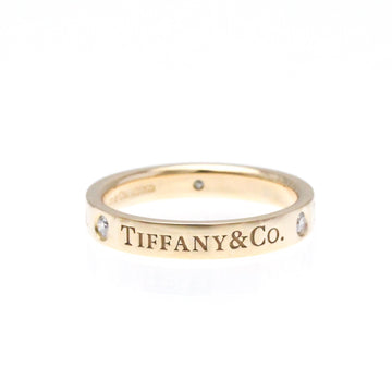 TIFFANY Flat Band Ring Pink Gold [18K] Fashion Diamond Band Ring Carat/0.07 Pink Gold