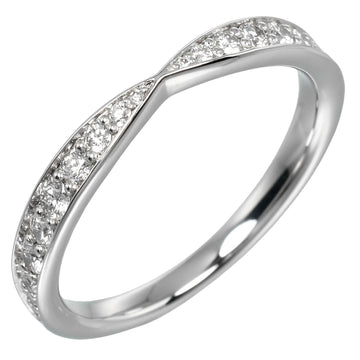 TIFFANY & Co. Harmony Half Eternity Ring, Size 7, Pt950 Platinum, Diamond, Approx. 2.75g I122924005
