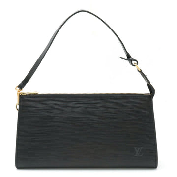 LOUIS VUITTON Epi Pochette Accessoire Pouch Handbag Leather Noir Black M52942