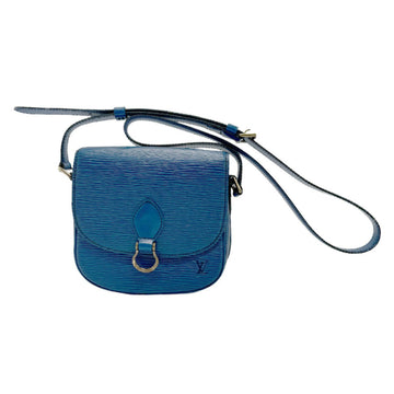 LOUIS VUITTON Shoulder Bag Epi Saint-Clou Leather Toledo Blue Women's M52215 z0968
