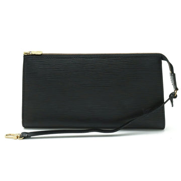 LOUIS VUITTON Epi Pochette Accessoire Pouch Handbag Leather Noir Black M52942