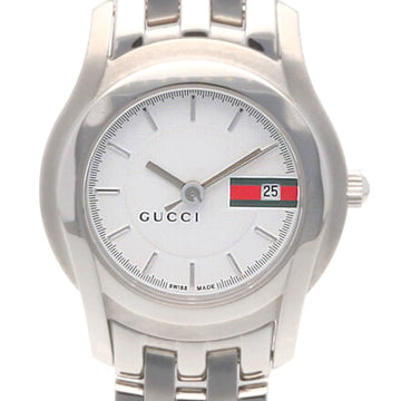 GUCCI G-Class Watch Stainless Steel 5500L Men's  Roman Numerals