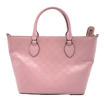 GUCCI Handbag Shoulder Bag ssima Leather Pink Women's 432124 z1061