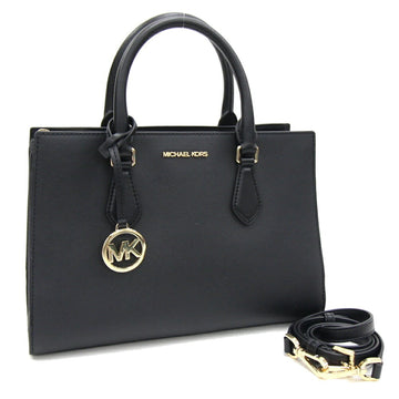 MICHAEL KORS Handbag Sheila 35S3G6HS2L Black Leather Shoulder Bag for Women