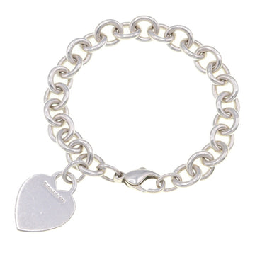 TIFFANY Bracelet Return to Heart Tag SV Sterling Silver 925 Bangle for Women &CO.