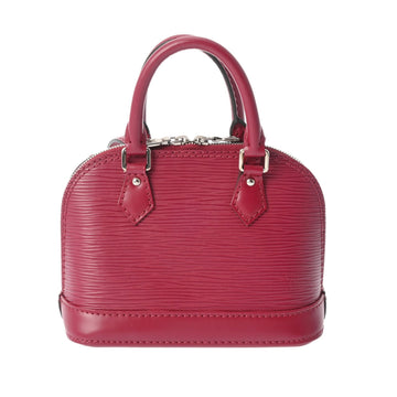 LOUIS VUITTON Epi Nano Alma Fuchsia M50631 Women's Leather Handbag