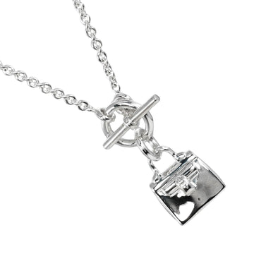 HERMES Amulet Kelly Necklace Silver 925 Approx. 12.5g T121724512