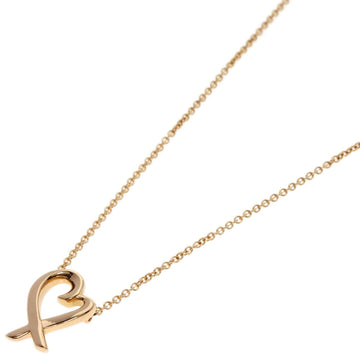 TIFFANY Loving Heart Necklace, 18K Pink Gold, Women's, &Co.