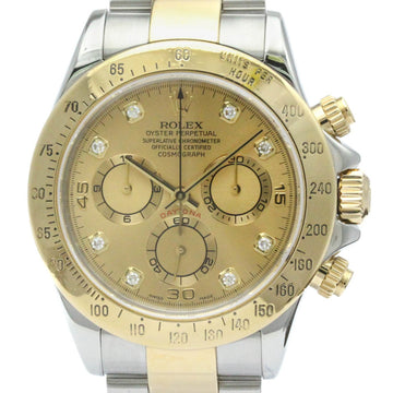 ROLEXPolished  Daytona 18K Yellow Gold Steel Automatic Watch 116523G BF566313
