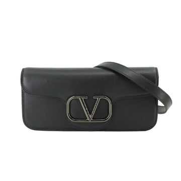 VALENTINO GARAVANI Garavani V Shoulder Bag Leather Black 1Y2B0B54VTQ