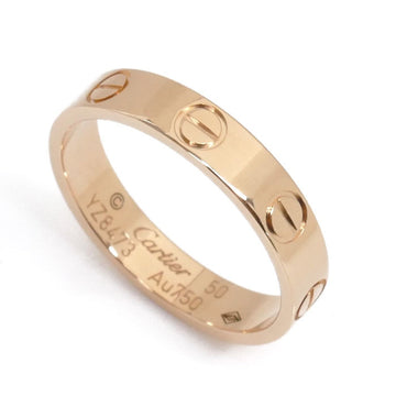 CARTIER K18PG Pink Gold Love Ring B4085250 Size 10 50 3.0g Women's