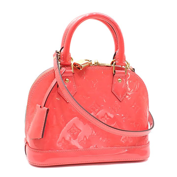 LOUIS VUITTON Handbag Vernis Alma BB Women's M90259 Rose Rich A6046627