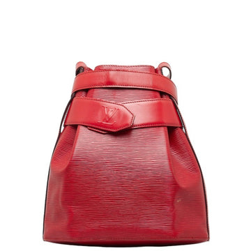 LOUIS VUITTON Epi Sac de Paul PM Shoulder Bag M80207 Castilian Red Leather Women's