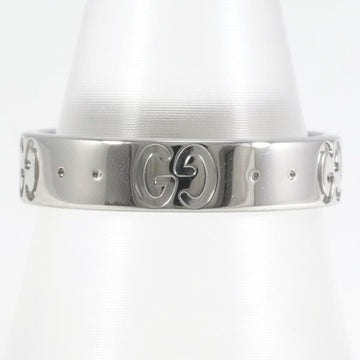 GUCCI Icon K18WG Ring Total weight approx. 3.3g