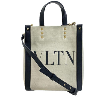 VALENTINO GARAVANI Garavani VLTN Handbag Shoulder Bag Beige Women's Z0005403