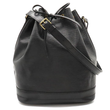 LOUIS VUITTON Epi Noe Shoulder Bag Type Leather Noir Black M59002
