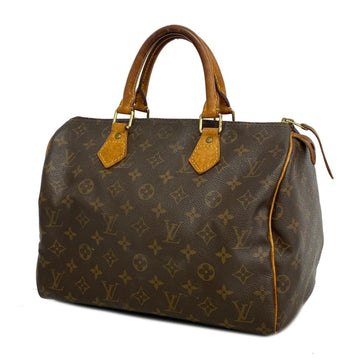 LOUIS VUITTON Handbag Monogram Speedy 30 M41108 Brown Ladies