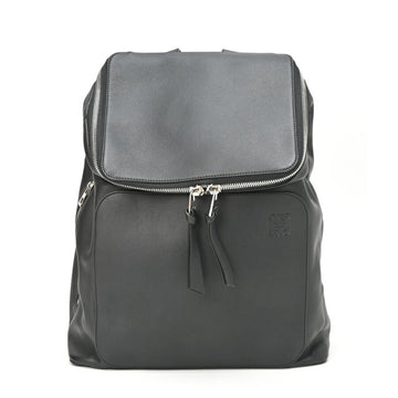 LOEWE Goya Backpack Rucksack Leather Black S-155372