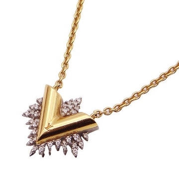 LOUIS VUITTON Necklace for Women and Men, Collier Glory V, Gold