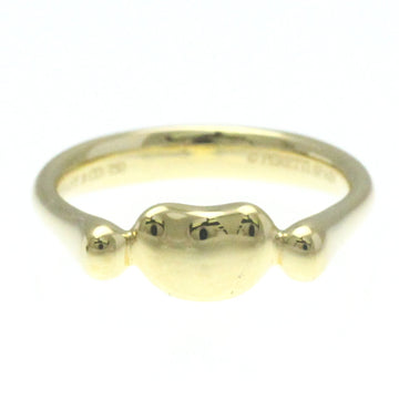 TIFFANY Bean Yellow Gold [18K] Fashion No Stone Band Ring Gold