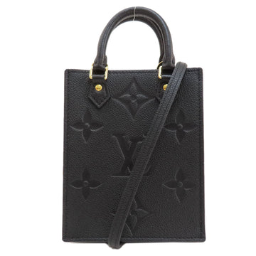 LOUIS VUITTON M81417 Petite Sac Plat Noir Handbag Empreinte Women's
