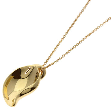 TIFFANY Leaf Necklace, 18k Yellow Gold, Women's, &Co.
