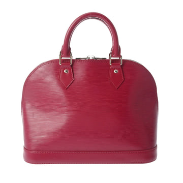 LOUIS VUITTON Epi Alma Fuchsia M40490 Women's Leather Handbag