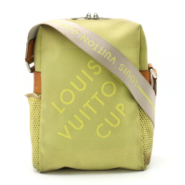 LOUIS VUITTON Damier Geant  Cup LV Weatherly Shoulder Bag Yellow M80636