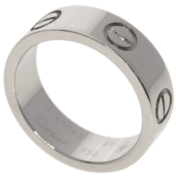 CARTIER Love Ring #49 Ring, K18 White Gold, Women's