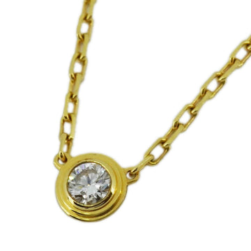 CARTIER Necklace Amour Diamant Legend 1PD Diamond K18YG Yellow Gold Women's