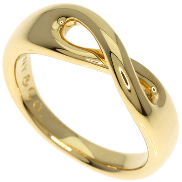 TIFFANY & Co. Infinity Ring, 18K Yellow Gold, Women's,