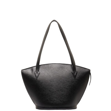 LOUIS VUITTON Epi Saint Jacques Handbag Shoulder Bag M52262 Noir Black Leather Women's