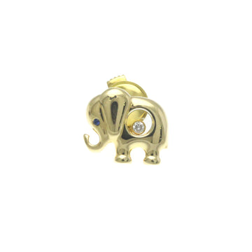 CHOPARD Elephant Brooch 90/2189-20 Yellow Gold [18K] Diamond,Sapphire Brooch Gold