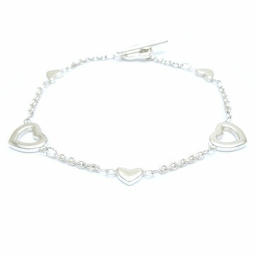 TIFFANY&Co.  Heart Link Toggle Bracelet, Silver 925, 291540