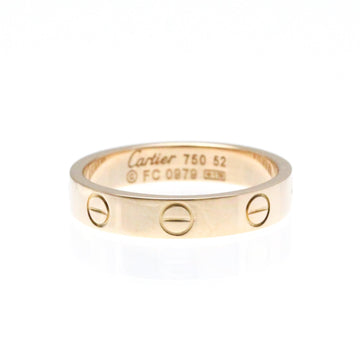 CARTIER Love Mini Love Ring Pink Gold [18K],White Gold [18K] Fashion No Stone Band Ring Pink Gold