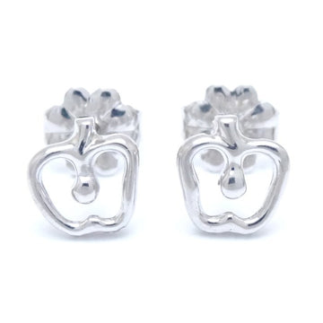 TIFFANY&Co.  Apple Earrings Elsa Peretti Silver 925 291101
