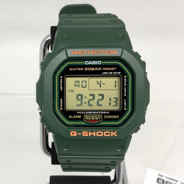 CASIOG-SHOCK  Watch DW-5600RB-3JF Early Color Revival Digital Quartz Green Men's Mikunigaoka Store ITJERZBCUUZI