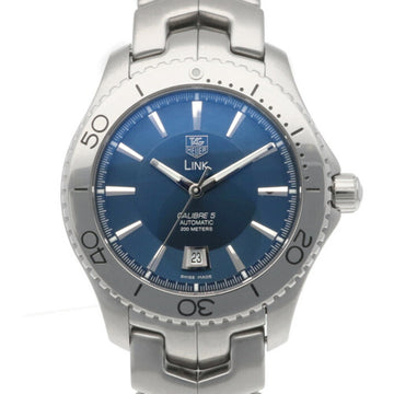 TAG HEUER Link Caliber 5 Watch Stainless Steel WJ201C.BA0591 Automatic Men's  Overhauled Guarantee