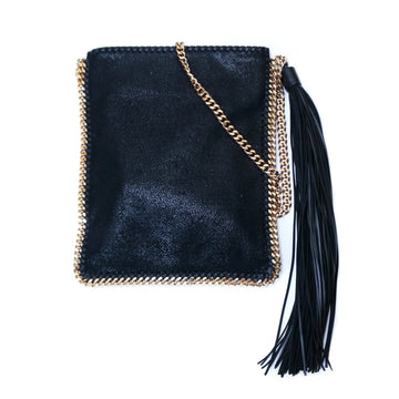 STELLA MCCARTNEY Shoulder Bag Polyester Black Ladies Chain BRB00003630010510