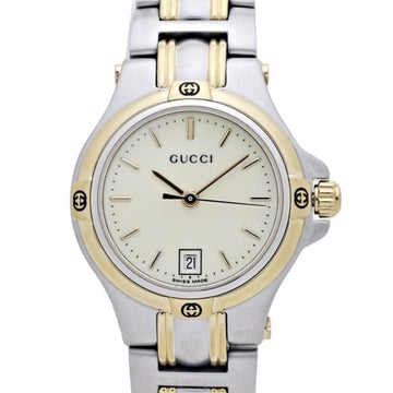 GUCCI 9045 Series 9040L Stainless Steel xGP [Gold Plated] Women's Watch 130093