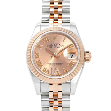 ROLEX Datejust 26 179171 Champagne [IX Diamond] Dial Wristwatch for Women