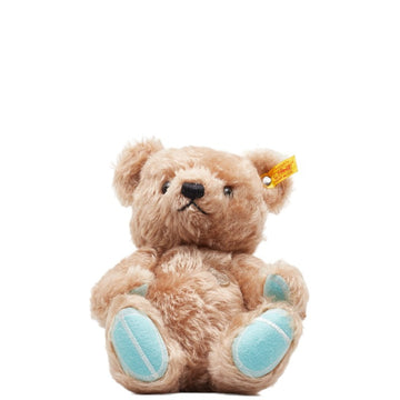 TIFFANY Return to Love Teddy Bear Plush Toy 683275 Beige Blue Cotton Women's &Co.