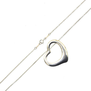 TIFFANY&Co.  Large Heart Necklace Sv925 Silver 925 Neck circumference: Approx. 75cm